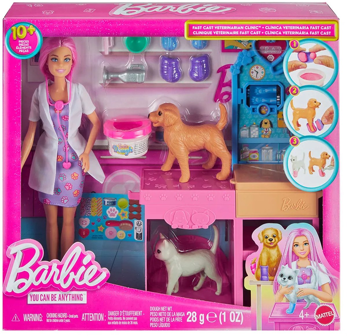 Barbie Careers Snelgips Dierenkliniek - Barbiepop — afbeelding 12