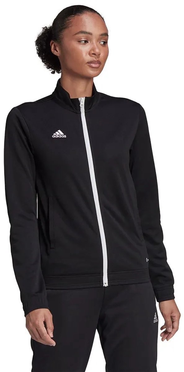 594x1200.jpg adidas Performance Entrada 22 Trainingsjack - Dames - Zwart- S - Afbeelding 1