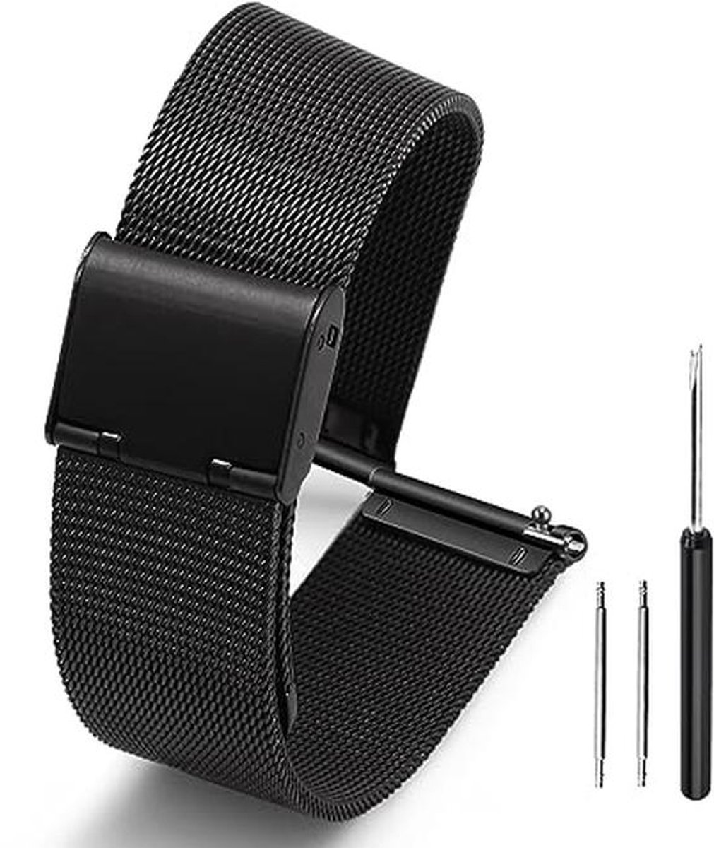 Verwisselbare Horlogebanden voor Smartwatches - 22mm, 20mm, 18mm, 16mm, 14mm, 12mm