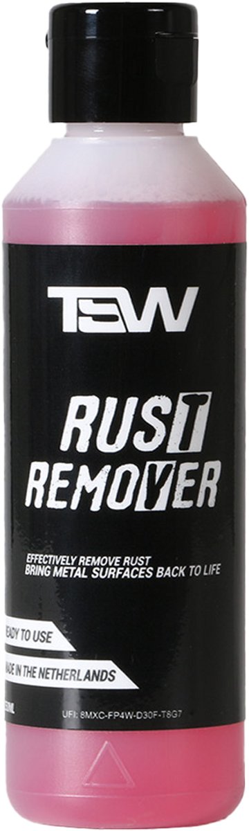TSW Rust Remover - 250 ml - Roestverwijderaar - Anti roest - RVS reiniger - Alu reiniger
