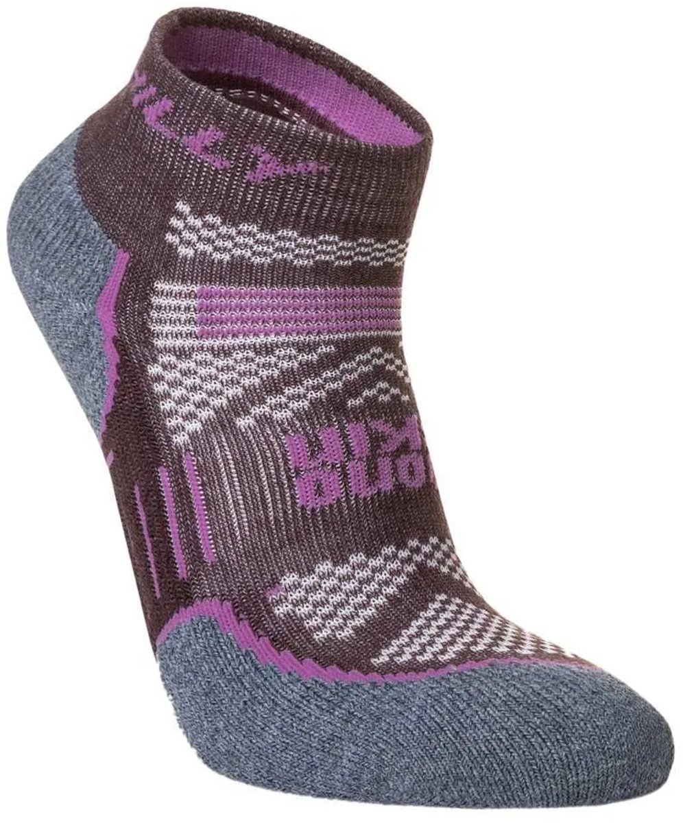 Hilly Socks Supreme Quarter Max Korte Sokken Grijs EU 39.5-42.5