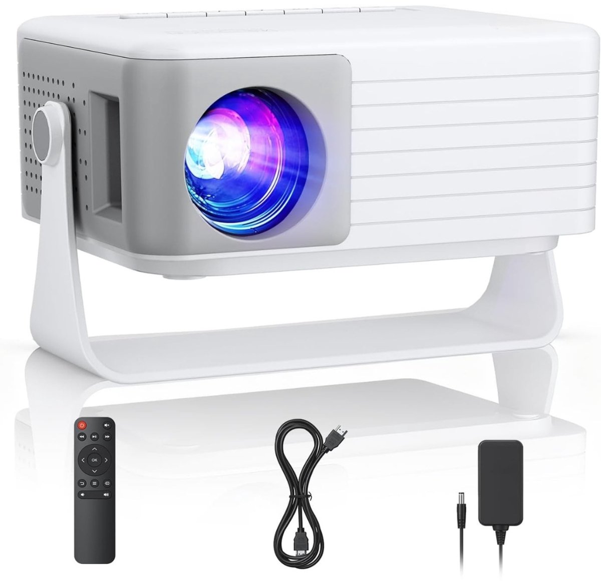 Smart beamer draagbaar - Projector - Bluetooth - Wifi - Airplay - Mini Beamer - Home cinema