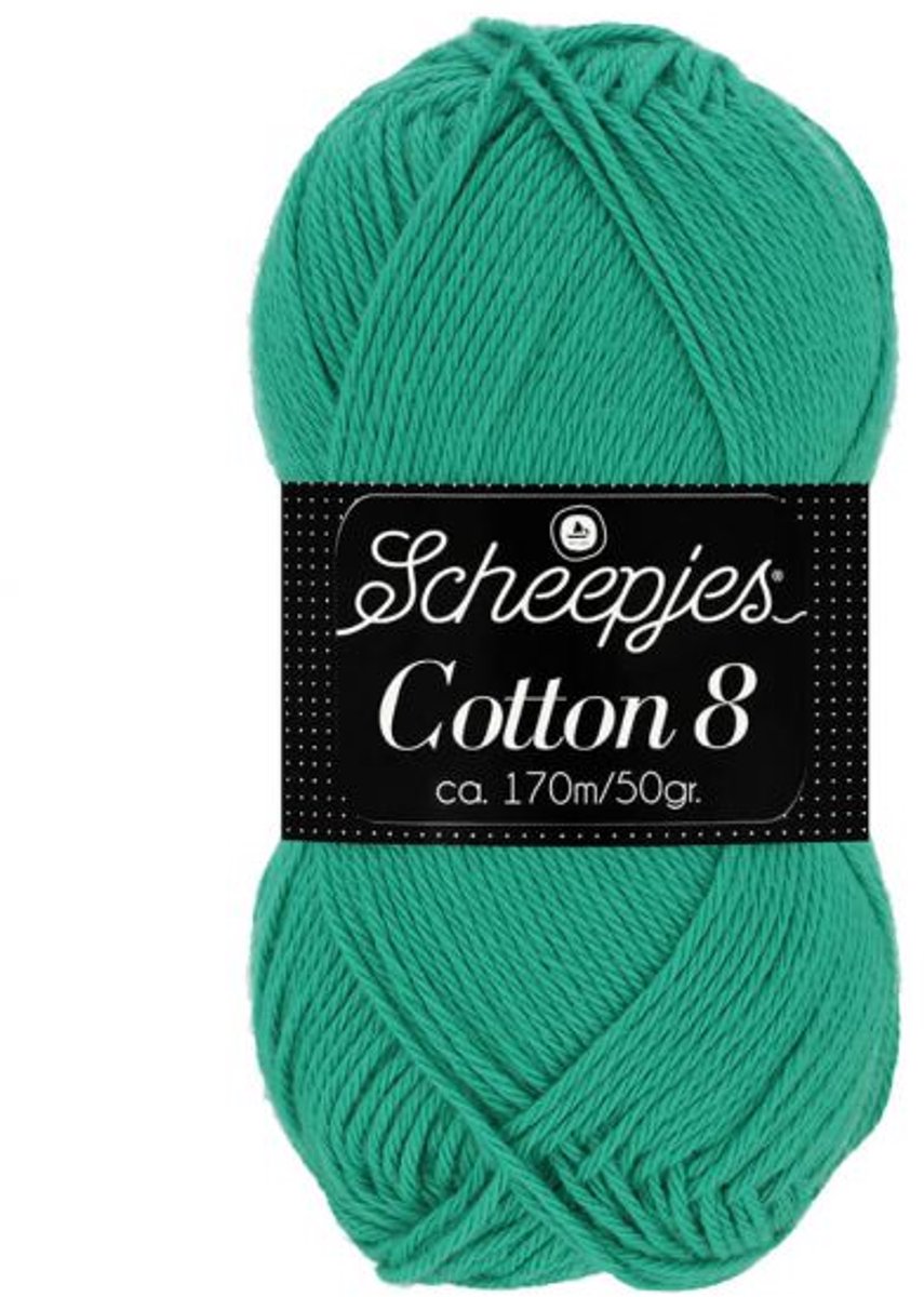 Scheepjes Cotton 8 50g - 723 Blauw