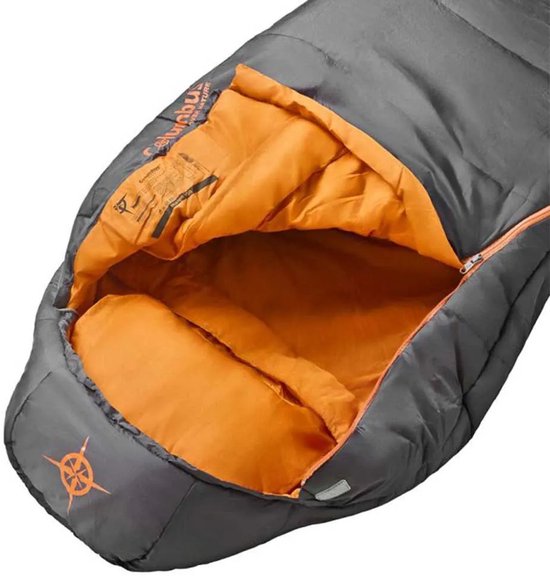 Columbus Maipo 180 Slaapzak Goud Regular / Right Zipper Man,Vrouw van Merkloos — afbeelding 3