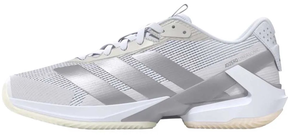 Adidas Adizero Ubersonic 5 Clay Court Schoenen Vrouw Zilver