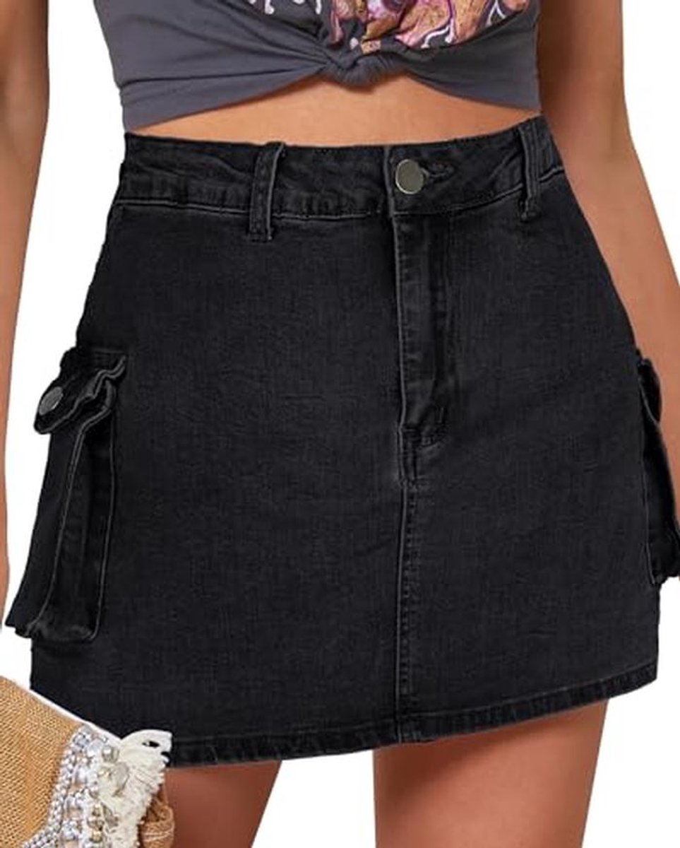 Hoge Taille Cargoshorts Dames