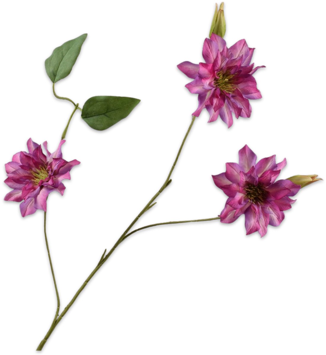 Silk-ka Kunstbloem - rood - H98 cm