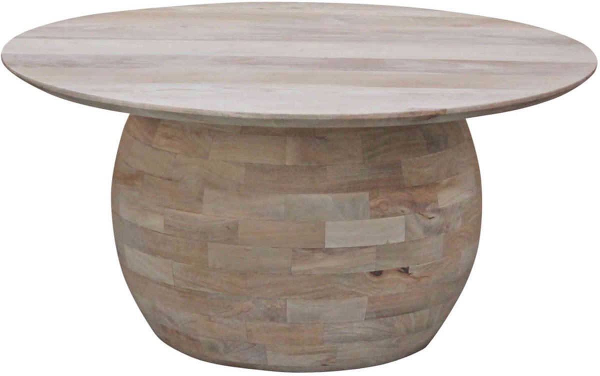 Massief houten salontafel Hajar