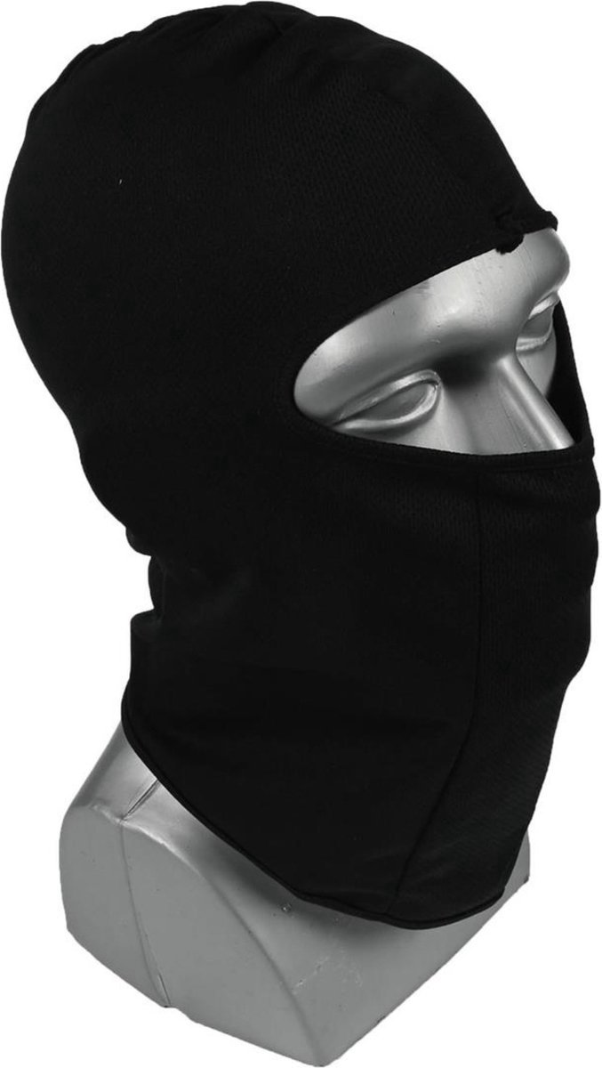 Balaclava bivakmuts face mask – unisex Zwart