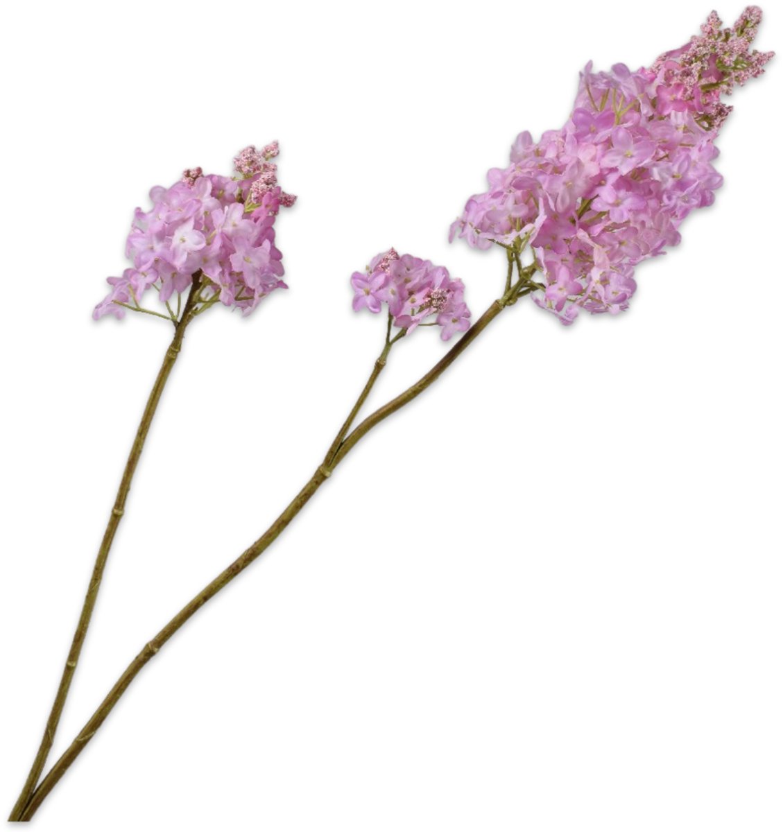 Silk-ka Kunstbloem - wit - H110 cm