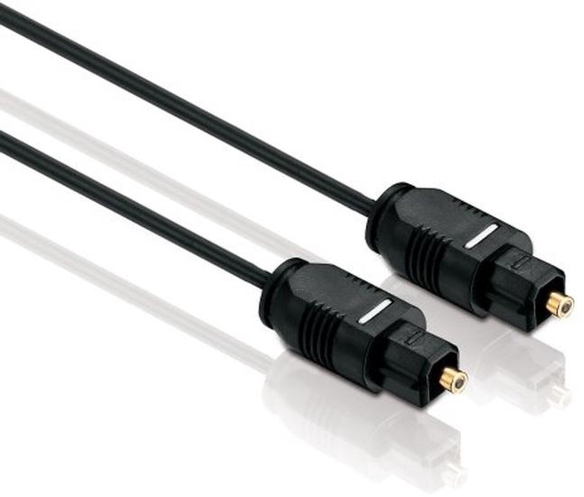 Optische Toslink S/PDIF audiokabel 10 meter - Hoogwaardige geluidsoverdracht