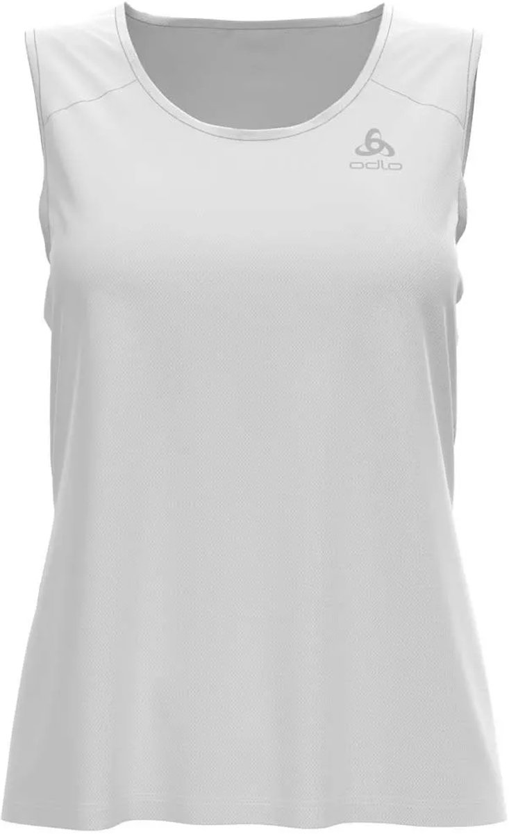 Odlo Cardada Mouwloos T-shirt Vrouw Wit