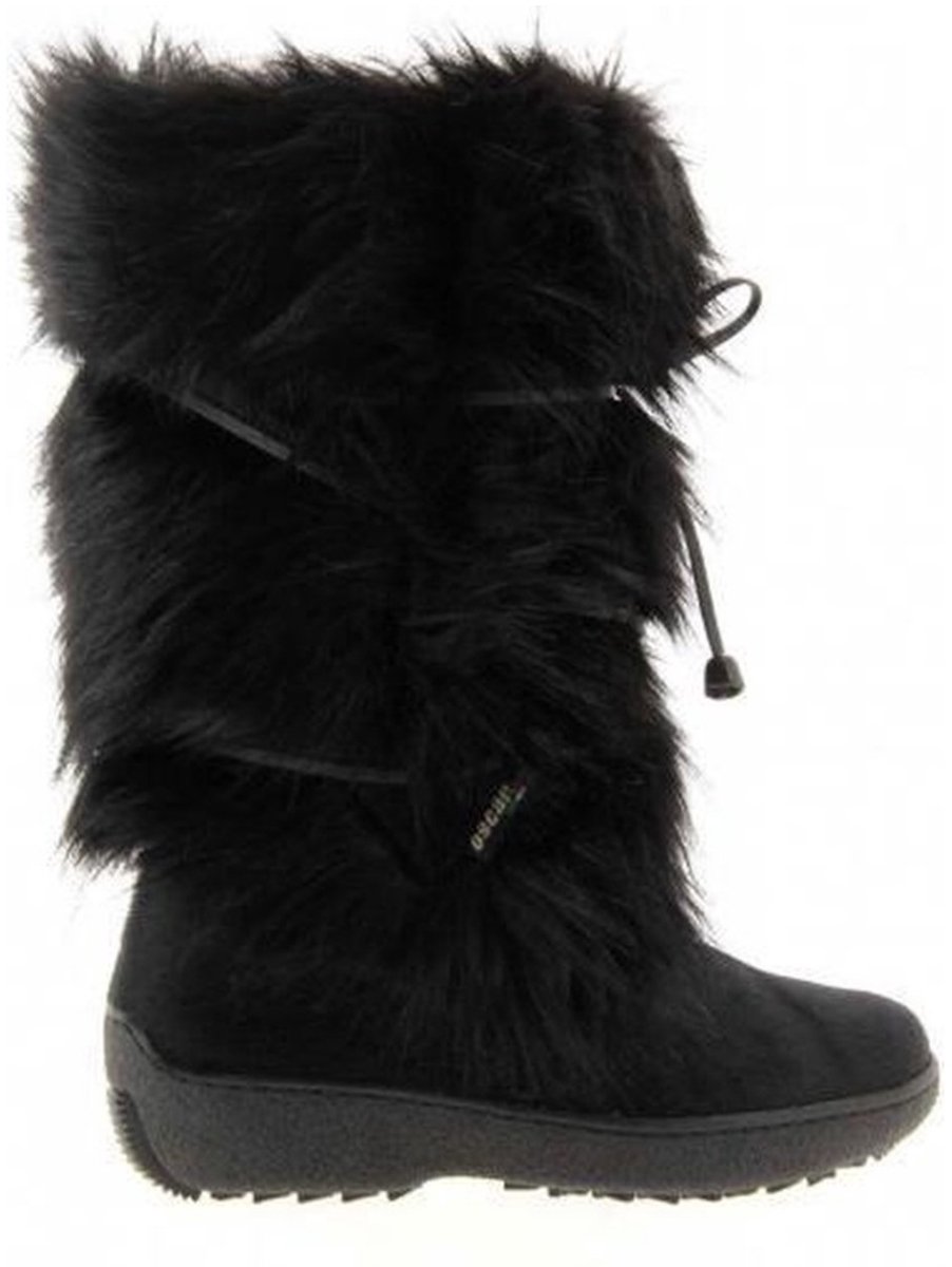 Oscar Sport - Jari Ecol - Gevoerde Laarzen/ Snowboots - Zwart - Maat 32