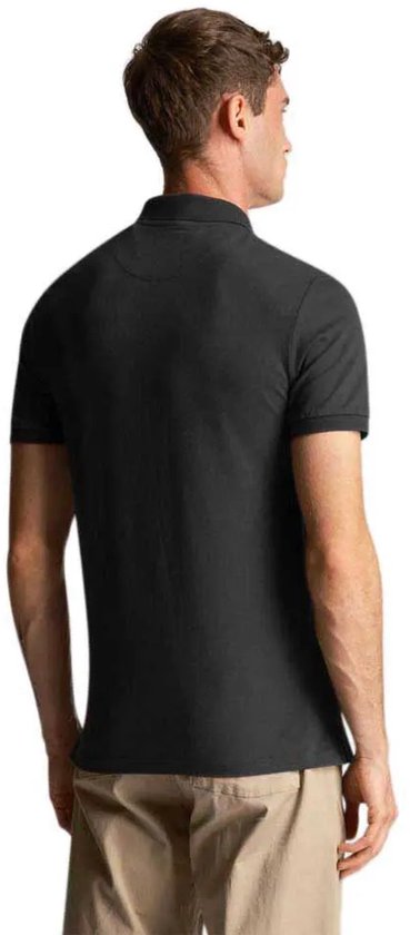 Lyle & Scott Polos & T-shirts Homme Polo uni - Grijs - Taille XS