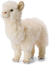Realistisch pluche alpaca - zacht en flexibel, CE-gecertificeerd, hoogte 31 cm