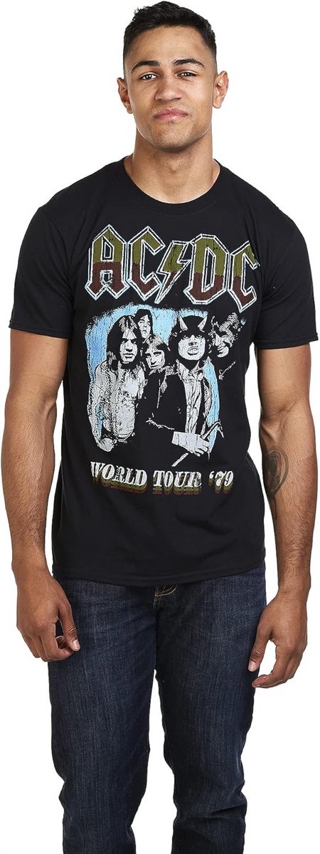 Wereldtournee 79 Mannen T-shirt - Rock T-shirt (1-Pack)