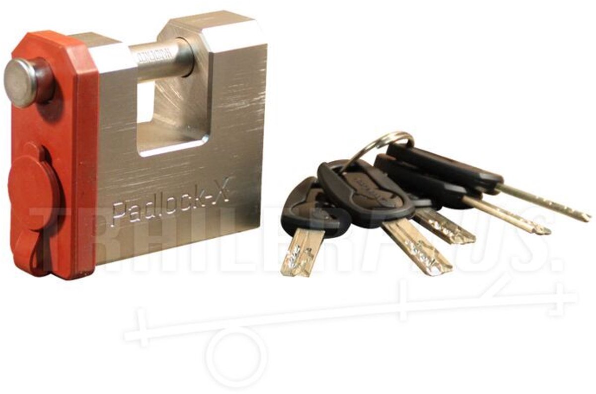 DoubleLock Padlock X - SCM gekeurd - Los slot fixed lock. — cadeau in Cadeau-ideeën - foto 8