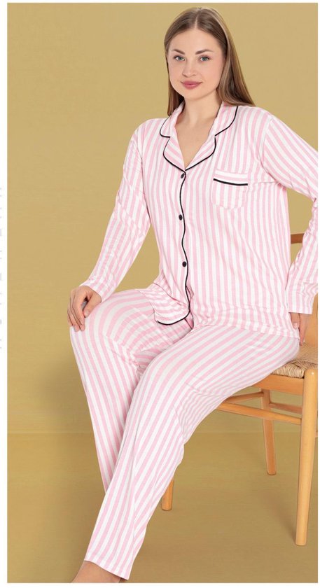 Dames Pyjama Set Victoria / Big Sizes / 4XL