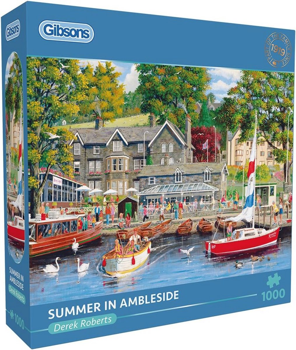 Puzzel 1000 Stukjes - Zomer in Ambleside