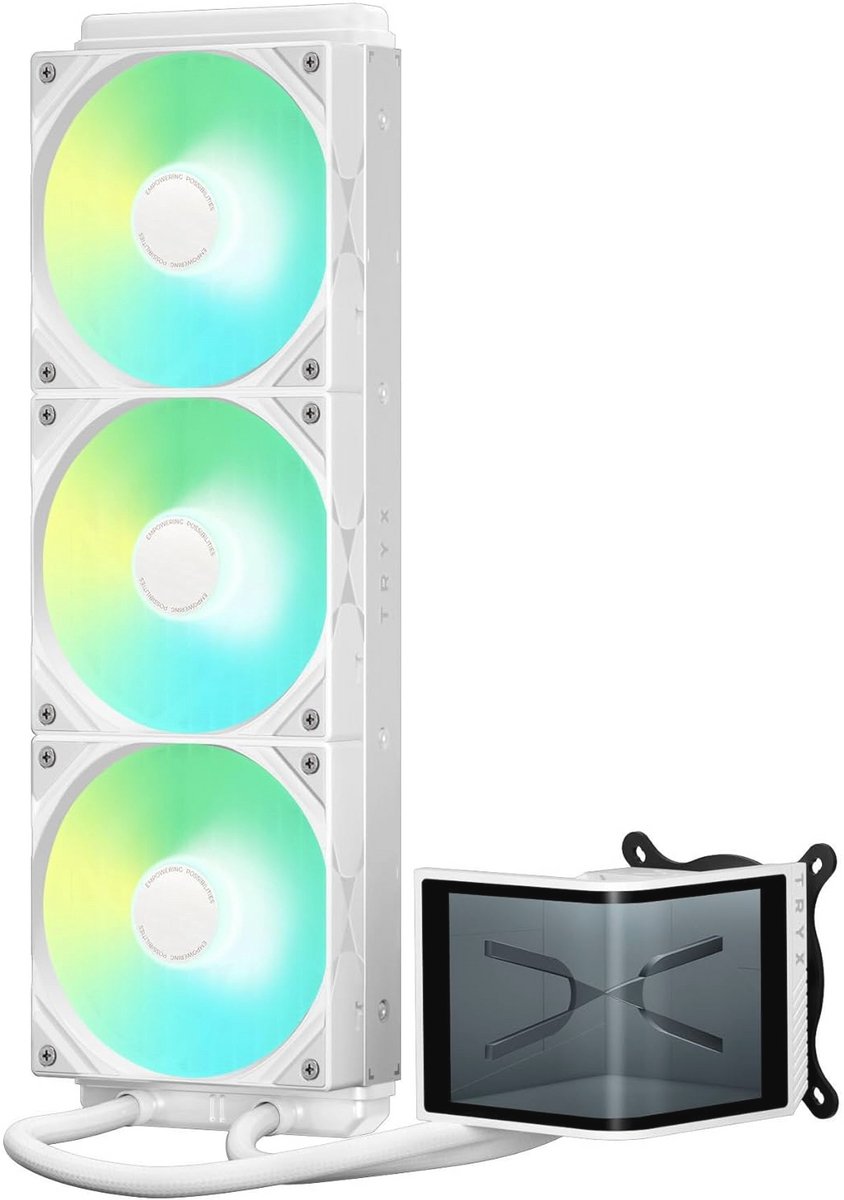 360 mm AiO Waterkoeling met ARGB en 3D-AMOLED Display