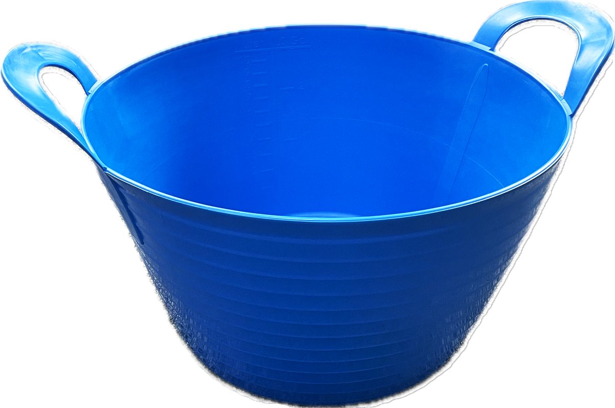 Mand flexibel - FlexBag blauw 12-liter - voermand