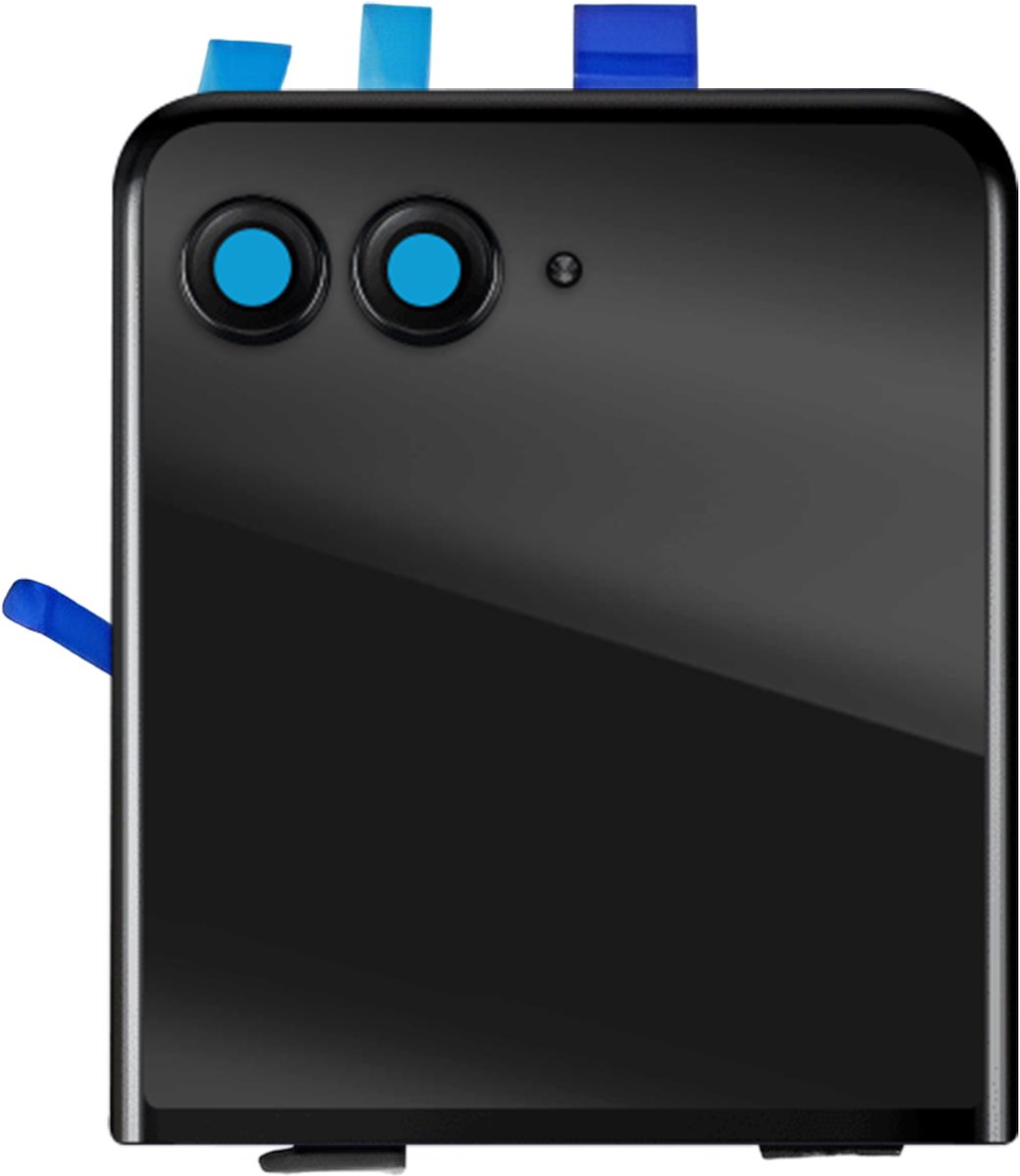 Motorola, Extern scherm voor Motorola Razr 40 Ultra met aanraakglas, Zwart