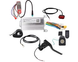 Avizar Controller, scherm, hendel, gashendel en koplamp voor Aovo / Miscooter, Zwart