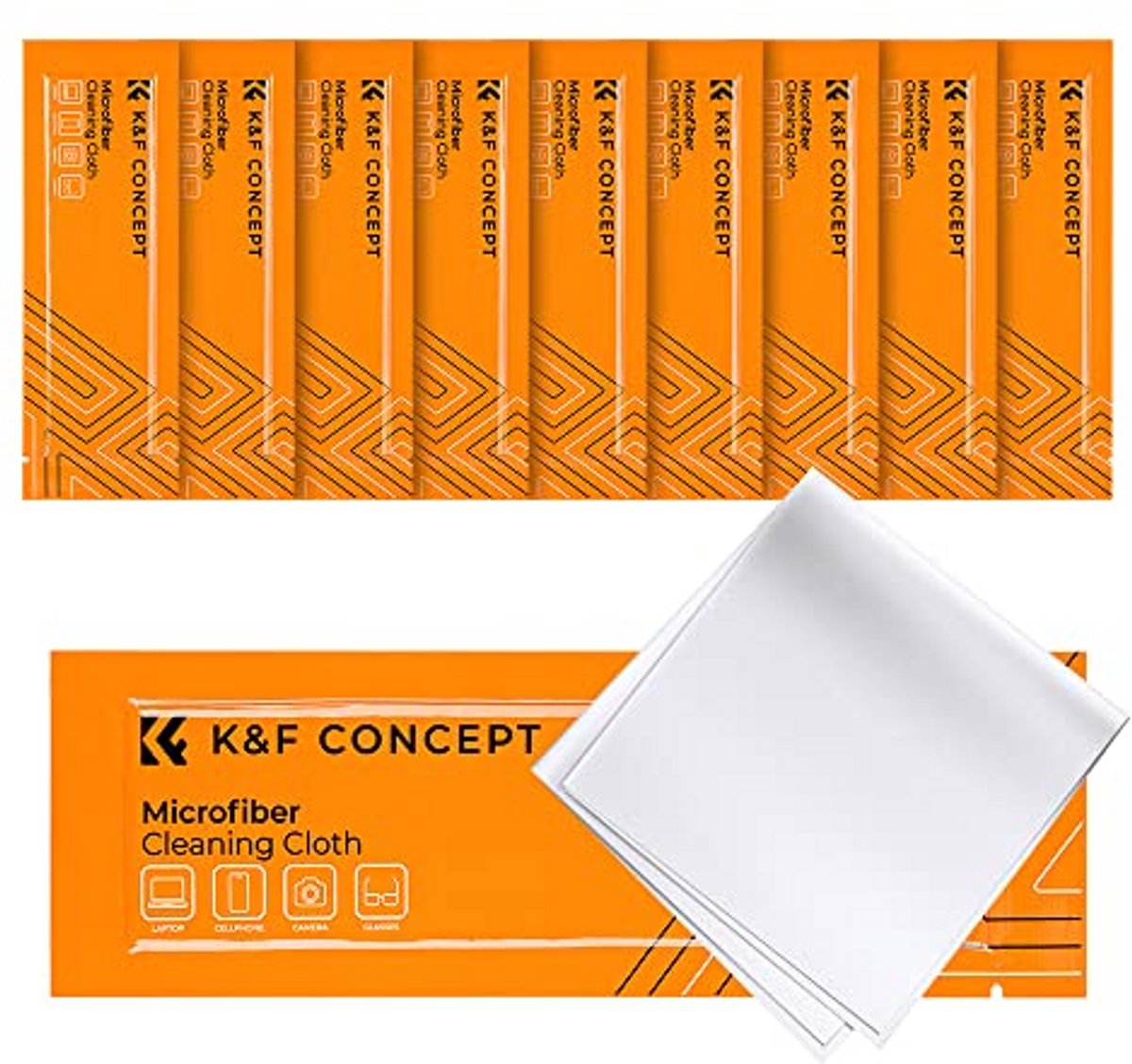 Microfiber Reinigingsdoeken voor Camera en Elektronica - 10 Stuks 15x15cm