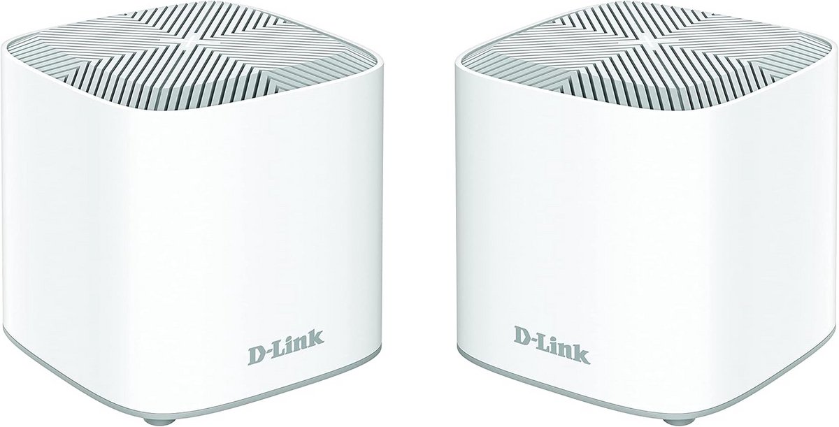 Mesh Wi-Fi 6 Systeem voor Complete Huishoudelijke Dekking, 420 m2, 2 Gigabit Poorten, Ouderlijk Toezicht en Slimme Roaming