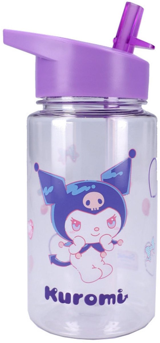 Kuromi Lunchset - Lunchbox - Drinkfles - 3 Snackboxen - Meerkleurig — afbeelding 4