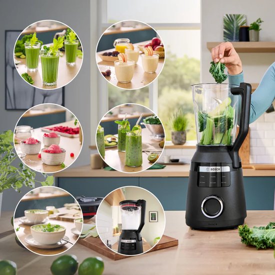 Bosch MMB6654B Serie 6 Blender Zwart van Merkloos — afbeelding 3