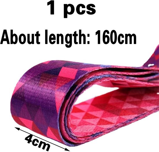 Yoga band, elastische spiermateriaal, fitness materiaal, elastische fitness, weerstand band, transportband gedrukt, Yoga tapis band, voor Yoga tapis, Oefeningen, Fitness — afbeelding 4