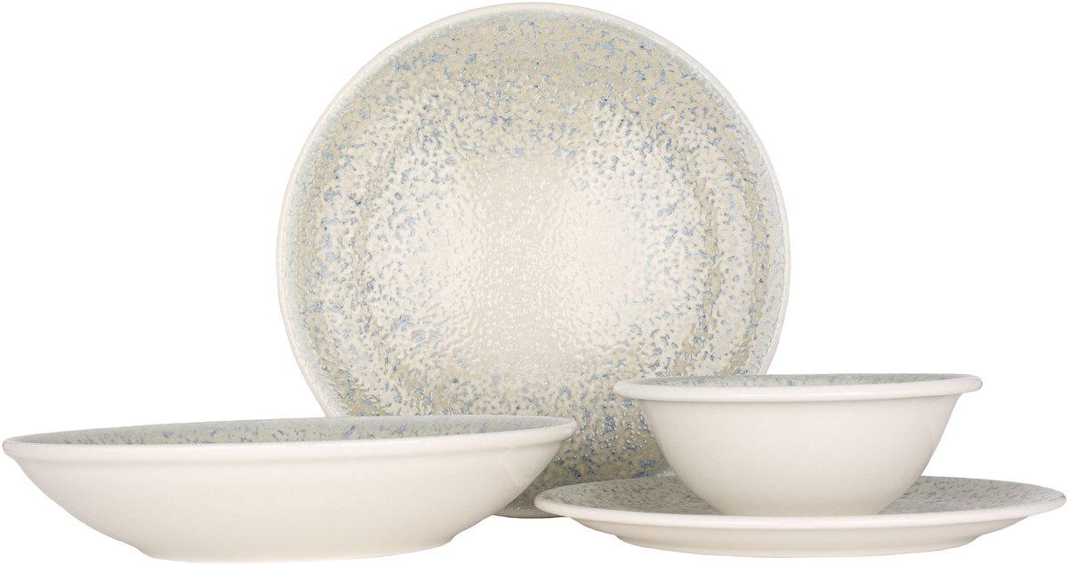 By Bone Serviesset (Large) - Natura Ocean - 24 delig - 6 persoons - Porselein