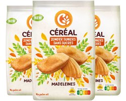 Céréal Madeleines - 3 x 150 gr - Voordeelverpakking