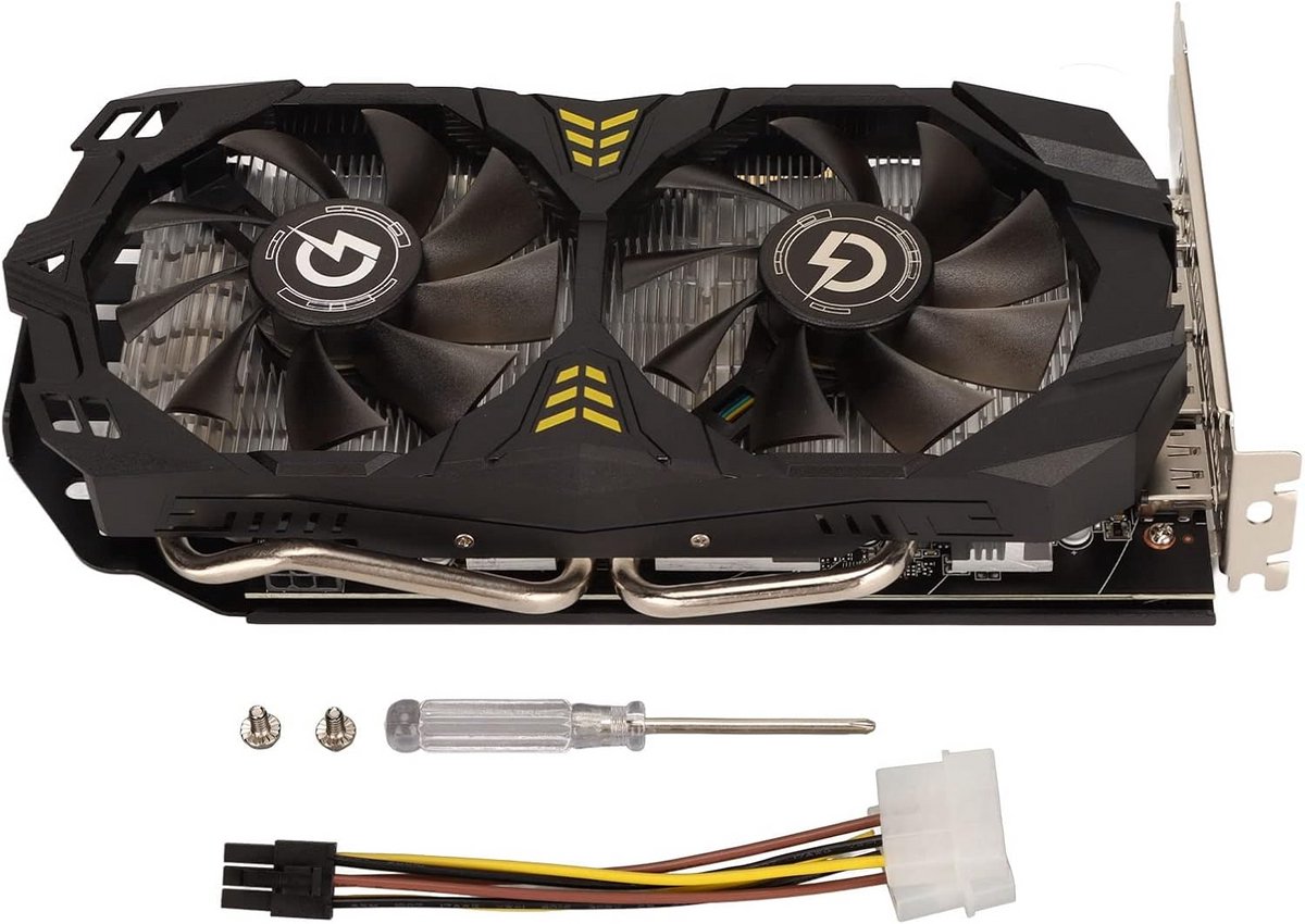 8GB GDDR5 Gaming Grafische Kaart met 3 DP, 256-bit en Dual Fan Koeling