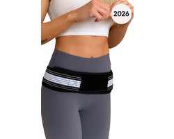 Bekkenbrace Gordel – Stabiliserende Bekkenband voor Rug, Heup & SI-Gewrichten – Houdingscorrector tegen Lage-Rugpijn – Verstelbare Steungordel