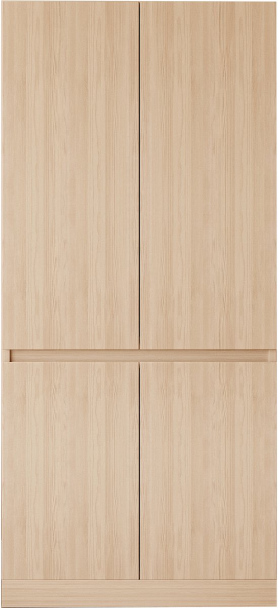 Kledingkast 70x40x170 cm, Twee Deuren, Grote Opbergruimte voor Kleding en Accessoires, Houten Look, Slaapkamer Meubilair, Eenvoudig te Monteren