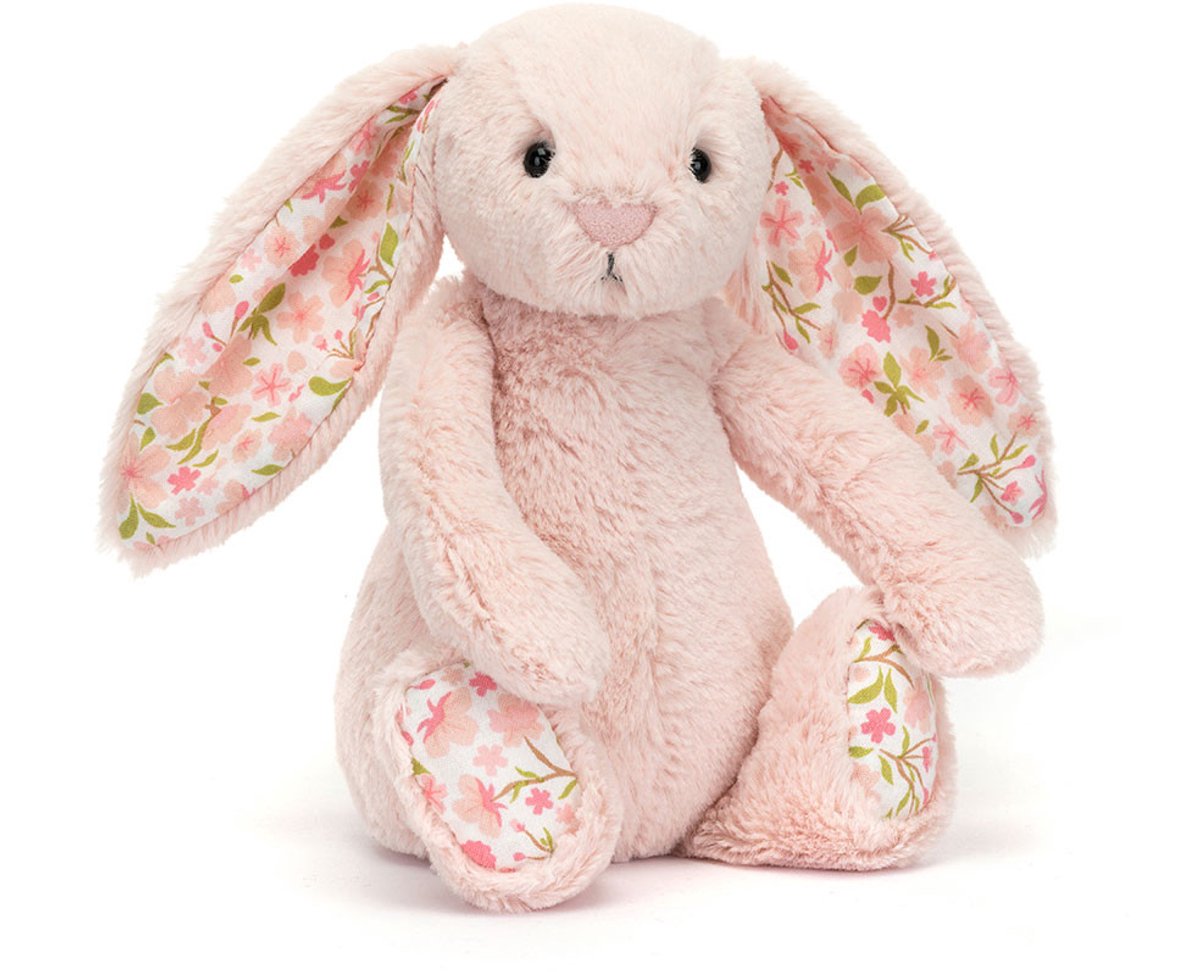 Jellycat Knuffels - Blossom Blush Bunny Cherry - Roze - Konijn
