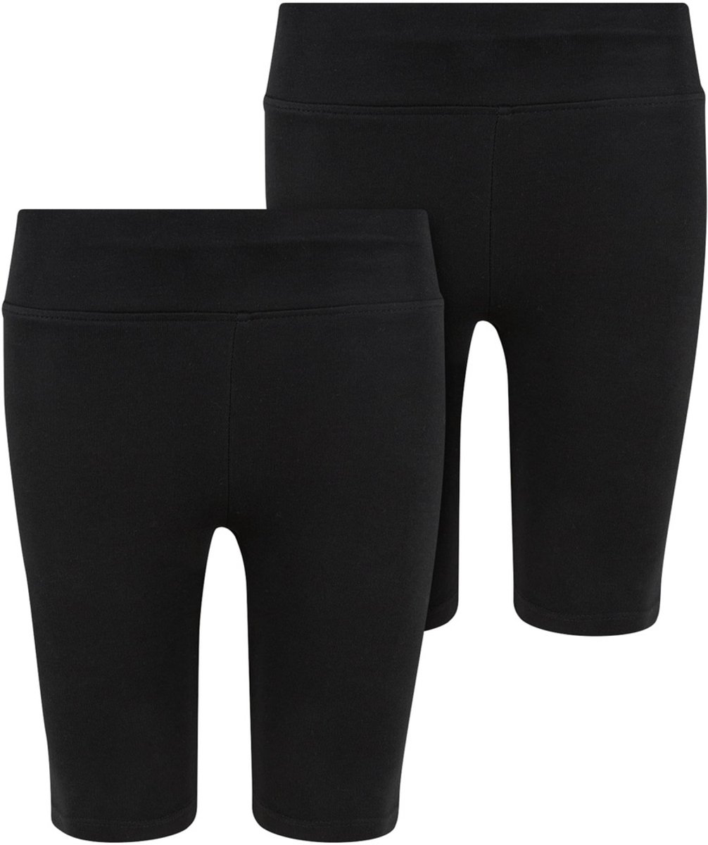 Urban Classics High Waist Cycle Kinder Korte broek Kids 158/164 Zwart