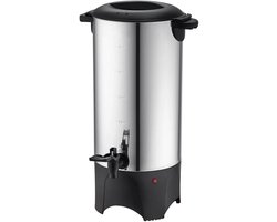 Koffie Urn – 50-Kops Percolator – Horeca Koffiezetter – Snelle Brouwsnelheid & Warmhoudfunctie - Koffie