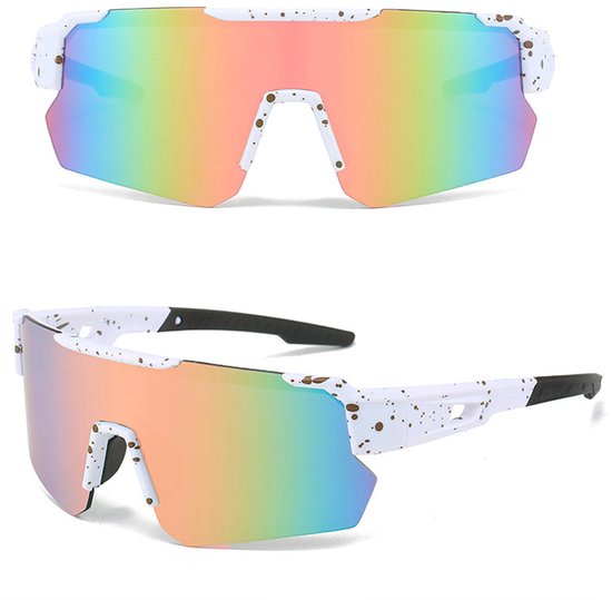 Skibril - Skibrillen - Unisex Polaire Sportzonnebrillen, UV400 Bescherming, Geschikt voor Lopen, Fietsen, Vissen en Ski毛n
