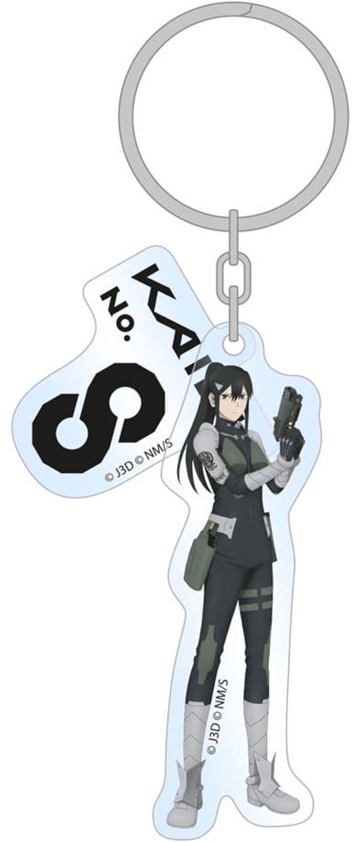 Sakami Merchandise Kaiju No. 8 Acrylic Keychain Mina Ashiro Season 2 Holographic 7 cm Keyrings