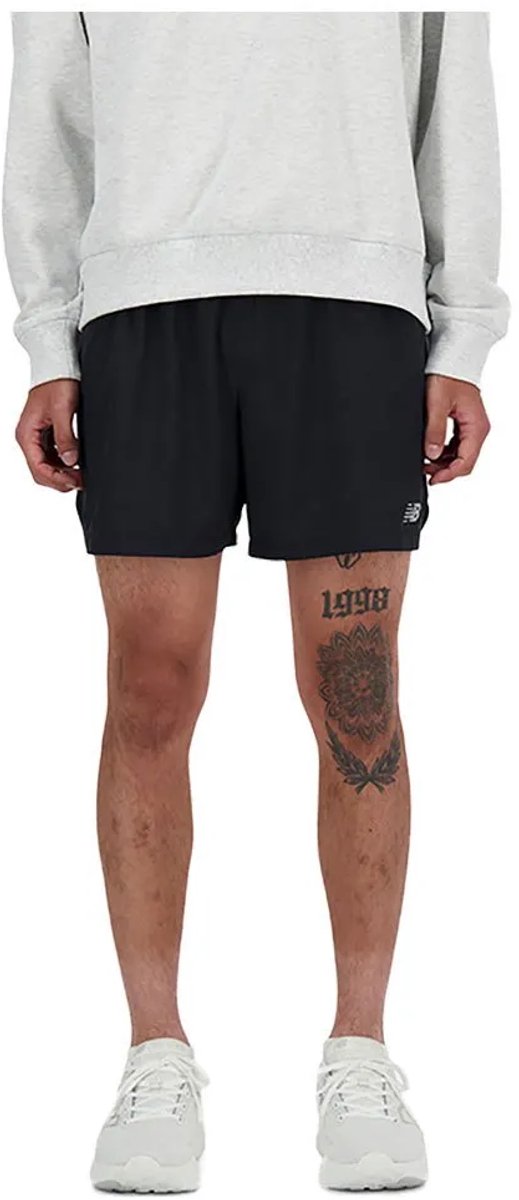 New Balance Rc 5´´ Korte Broek L Man Zwart