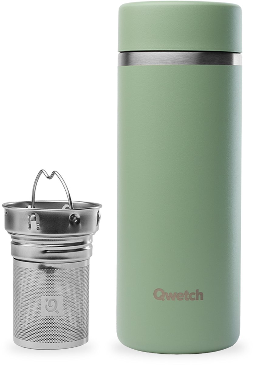 Qwetch - Isothermische theepot - Matt Linnende- 400ml