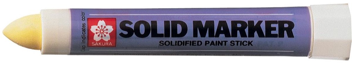 Sakura solid marker geel