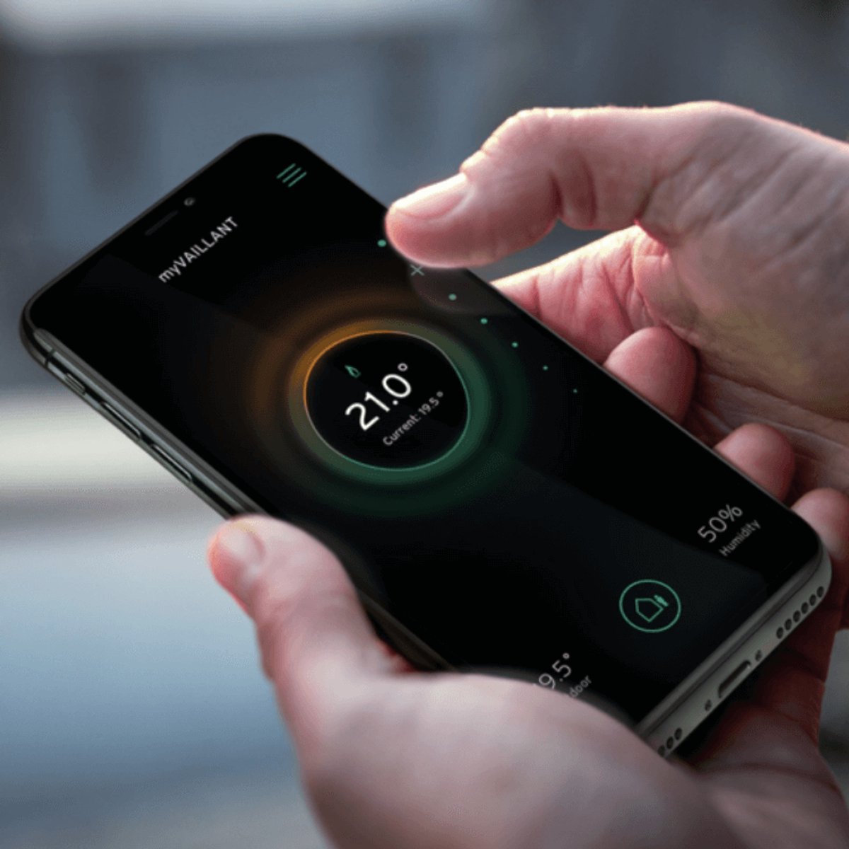 Vaillant sensohome VRT380F draadloze thermostaat + app thumbnail 2