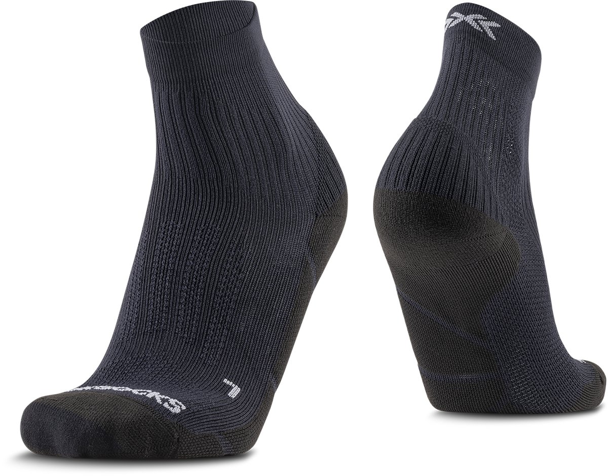 X-Socks Core Sport Ankle Sokken Opal Black/Arctic White 42-44