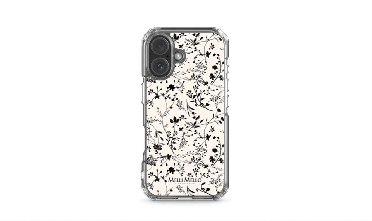 Melli Mello Telefoonhoesje Crimson Palm (Soft case) - Apple iPhone 16
