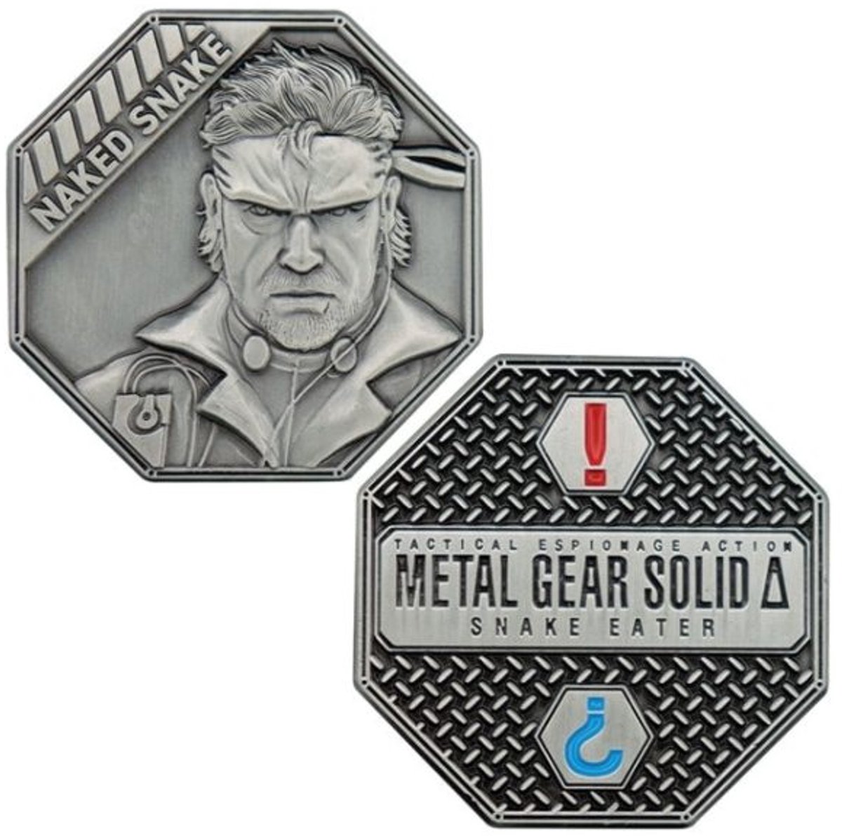 FaNaTtik Metal Gear Solid Delta Collectable Coin Naked Snake Limited Edition Coins
