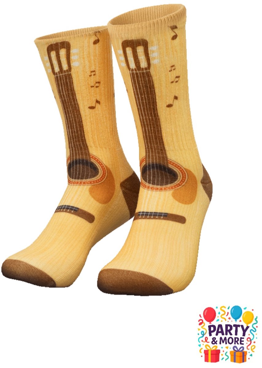 Silly socks – Guitar - happy socks – funny socks – sokken – grappig